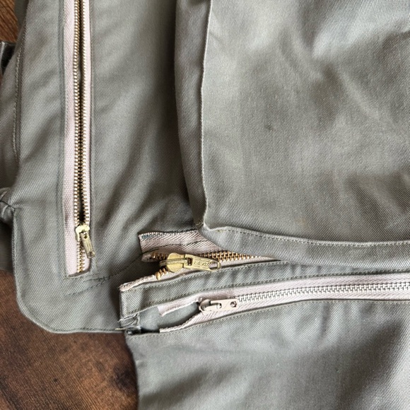 Vintage 60s 70s Handmade Green Tactical Fishing Vest ~ Size Large - Picture 8 of 8